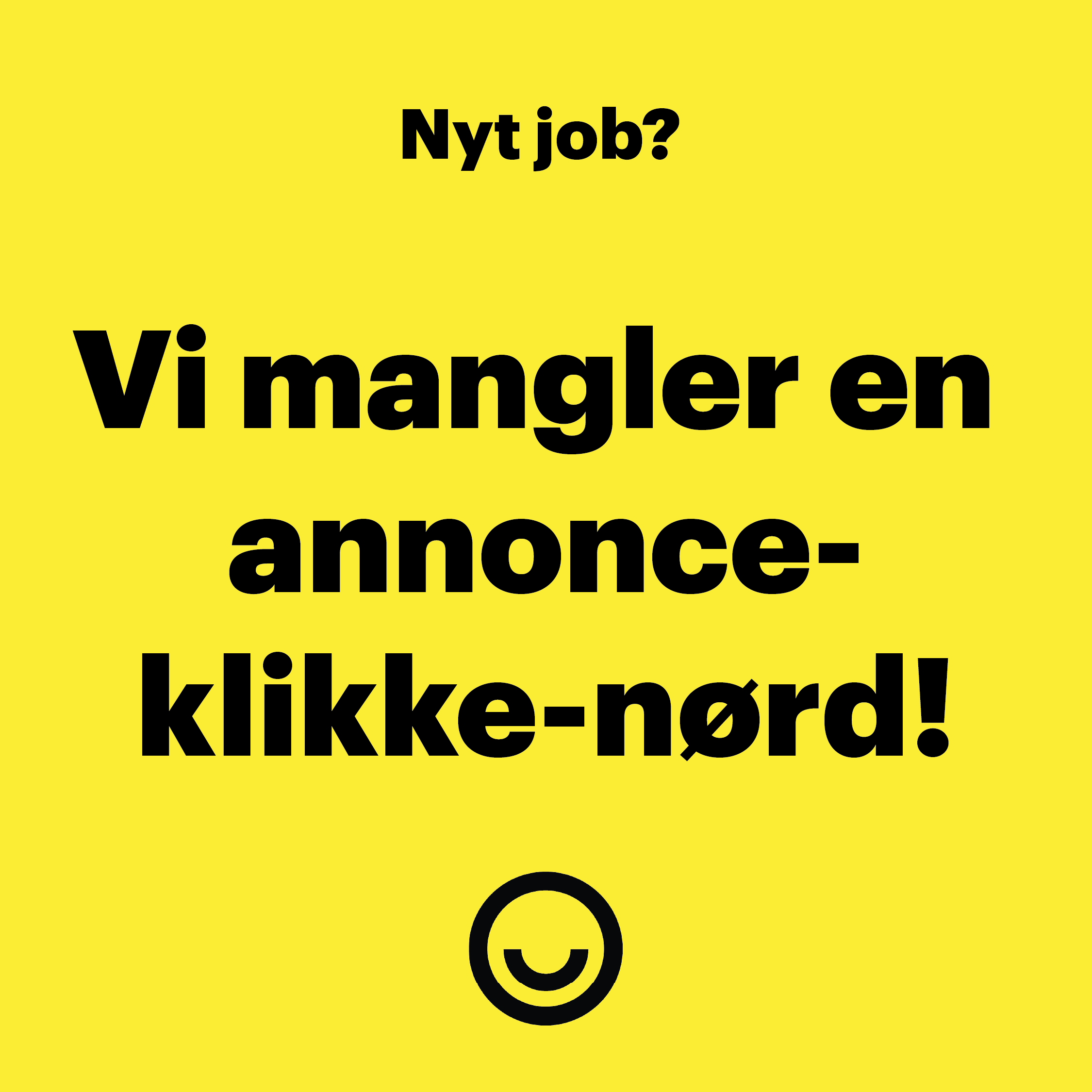 Happy søger en PPC Specialist.